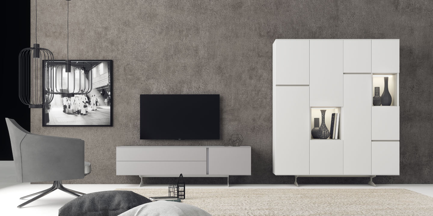 mueble_salon_comedor_a_medida / muebles de comedor a medida