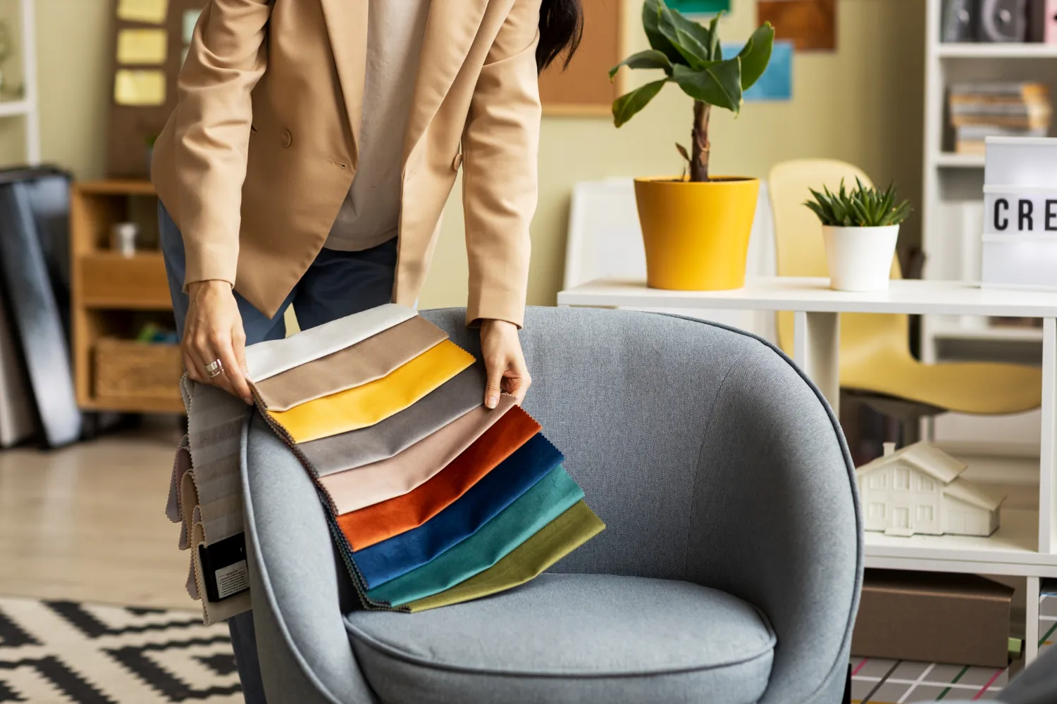 elección de colores para mobiliario