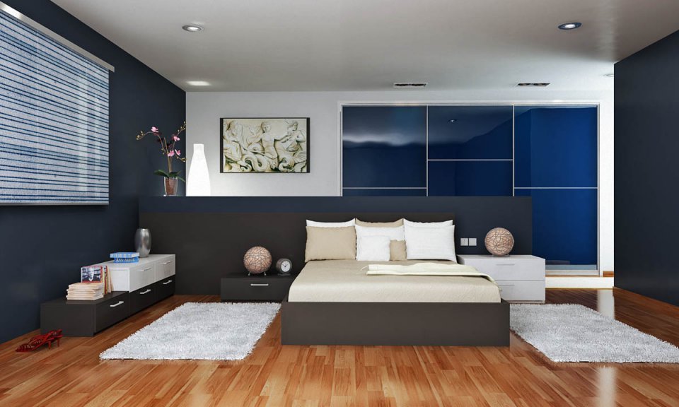 El azul en la decoración de dormitorios - 3P Mobel :3P Mobel